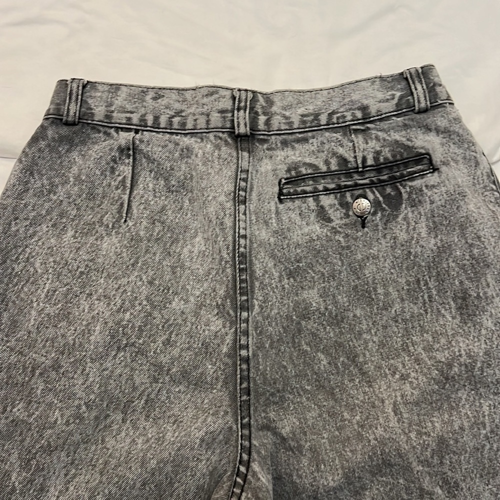 Women’s Vintage Acid Washed Brittania High Waisted Jeans Approx 28x32 (EXCELLENT - Picture 4 of 8